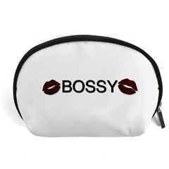 Bossy Lips  Accessory Pouch (large) by OCDesignss