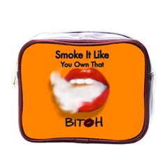 Vape Mouth Smoke Own That Mini Travel Toiletry Bag (one Side) by OCDesignss