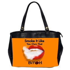 Vape Mouth Smoke Own That Oversize Office Handbag (two Sides) by OCDesignss