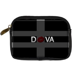 Diva Lips Bold Digital Camera Leather Case by OCDesignss