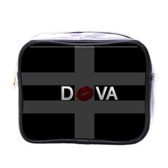 Diva Lips Bold Mini Travel Toiletry Bag (one Side) by OCDesignss