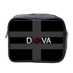 Diva Lips Bold Mini Travel Toiletry Bag (two Sides) by OCDesignss