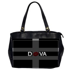 Diva Lips Bold Oversize Office Handbag (two Sides) by OCDesignss