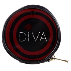 Diva Lips Pattern  Mini Makeup Case