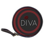 Diva Lips Pattern  CD Wallet Front