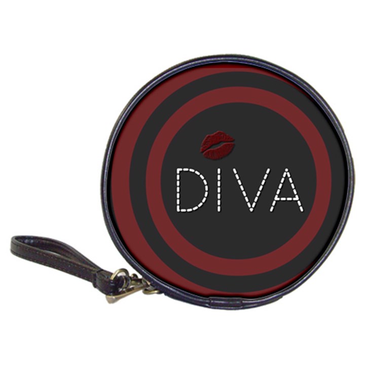 Diva Lips Pattern  CD Wallet