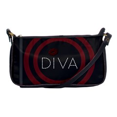 Diva Lips Pattern  Evening Bag by OCDesignss