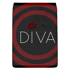 Diva Lips Pattern  Removable Flap Cover (large) by OCDesignss