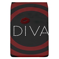 Diva Lips Pattern  Removable Flap Cover (small) by OCDesignss