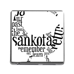 Sankofashirt Memory Card Reader With Storage (square) by afromartha