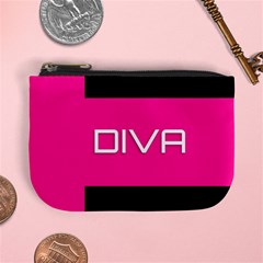 Diva Hot Pink Coin Change Purse by OCDesignss