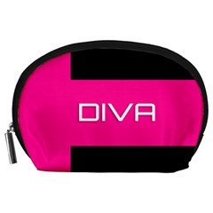 Diva Hot Pink Accessory Pouch (large) by OCDesignss