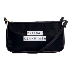 Vaping Kicks Ash Blk&wht  Evening Bag by OCDesignss