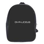 Diva Licious  School Bag (Large) Front