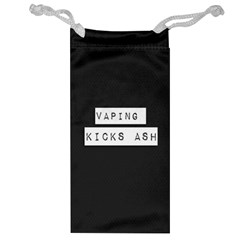 Vaping Kicks Ash Blk&wht  Jewelry Bag by OCDesignss