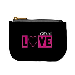 Love Yo self  Coin Change Purse by OCDesignss