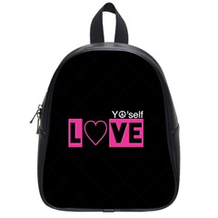 Love Yo self  School Bag (small)