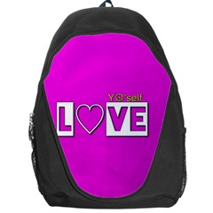 Love Yo self  Backpack Bag by OCDesignss