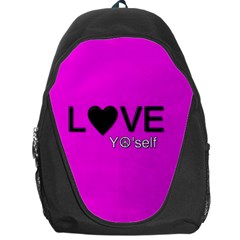 Love Yo self  Backpack Bag