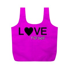 Love Yo self  Reusable Bag (m) by OCDesignss