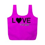 Love Yo self  Reusable Bag (M) Front