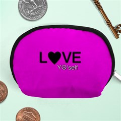 Love Yo self  Accessory Pouch (medium) by OCDesignss