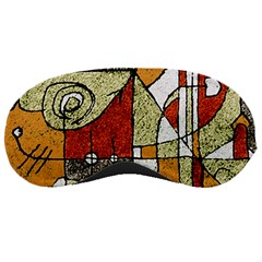 Multicolored Abstract Tribal Print Sleeping Mask by dflcprints