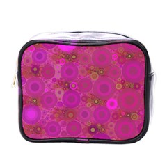 Pinka Dots  Mini Travel Toiletry Bag (one Side) by OCDesignss