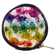 Multicolored Floral Swirls Decorative Design Mini Makeup Case by dflcprints