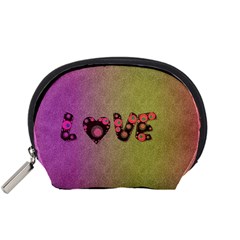 Love Abstract  Accessory Pouch (small) by OCDesignss