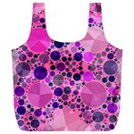 Pink Bling  Reusable Bag (XL) Front