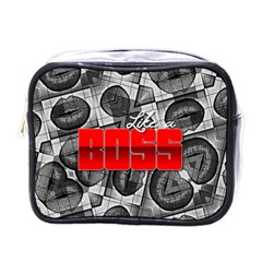 Like A Boss Sassy Lips  Mini Travel Toiletry Bag (one Side) by OCDesignss