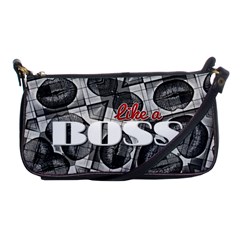 Like A Boss Blk&wht Evening Bag by OCDesignss