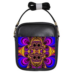 Crazy Abstract  Girl s Sling Bag by OCDesignss