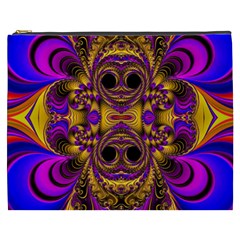 Crazy Abstract  Cosmetic Bag (xxxl)