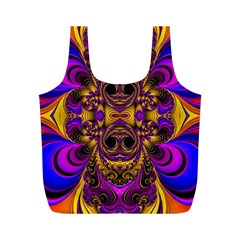 Crazy Abstract  Reusable Bag (m) by OCDesignss