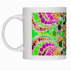 Florescent Abstract  White Coffee Mug by OCDesignss