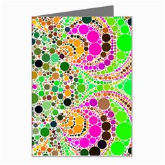 Florescent Abstract  Greeting Card by OCDesignss