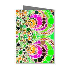 Florescent Abstract  Mini Greeting Card (8 Pack) by OCDesignss