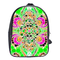 Florescent Abstract  School Bag (xl) by OCDesignss