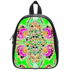 Florescent Abstract  School Bag (small) by OCDesignss