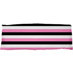 Black, Pink And White Stripes  By Celeste Khoncepts Com 20x28 Samsung Galaxy Sl I9003 Hardshell Case