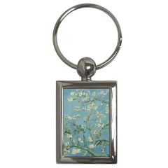 Vincent Van Gogh, Almond Blossom Key Chain (rectangle) by Oldmasters