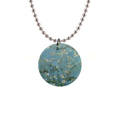 Vincent Van Gogh, Almond Blossom Button Necklace by Oldmasters