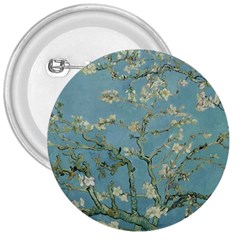 Vincent Van Gogh, Almond Blossom 3  Button by Oldmasters