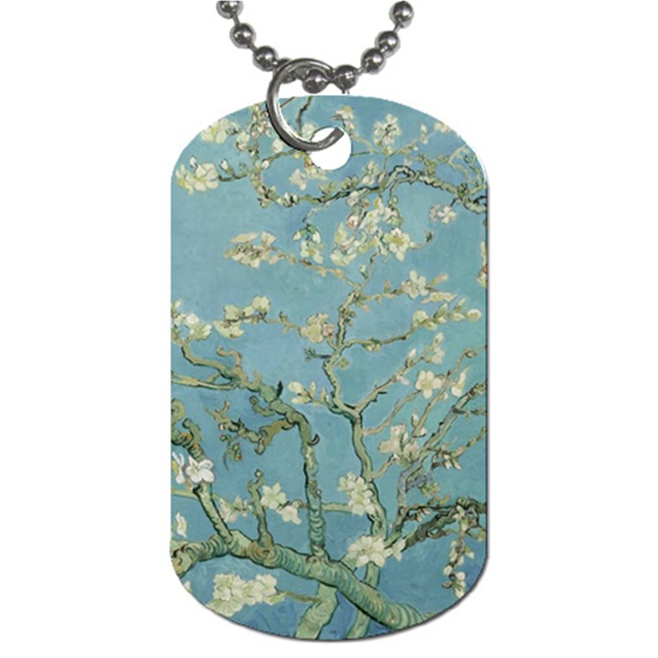 Vincent Van Gogh, Almond Blossom Dog Tag (Two-sided) 