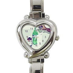 Dirty $prite Heart Italian Charm Watch  by FastMoneyInc