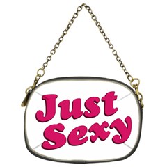 Just Sexy Typographic Quote002 Chain Purse (one Side) by dflcprints