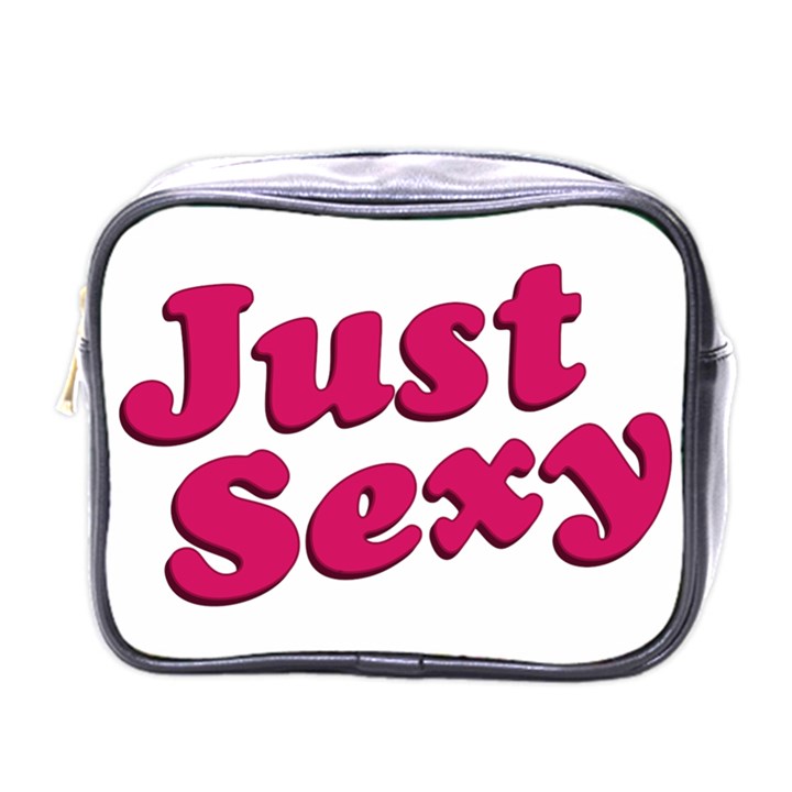 Just Sexy Typographic Quote002 Mini Travel Toiletry Bag (One Side)