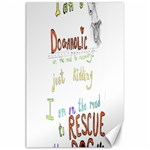 D0gaholic Canvas 24  x 36  (Unframed) 23.35 x34.74  Canvas - 1